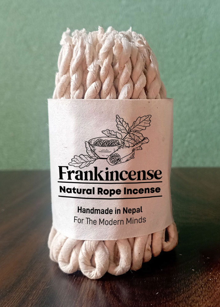 natural frankincense rope incense