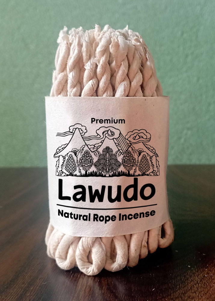 natural lawudo rope incense